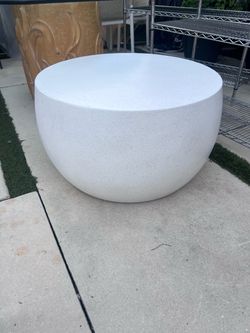 🔥 MODERN WHITE TERRAZZO COFFEE TABLE — $350 🔥