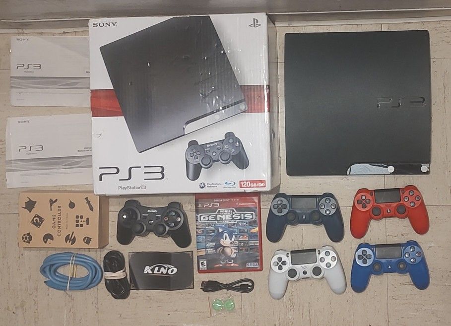 PlayStation 3 120GB Console & Accessories