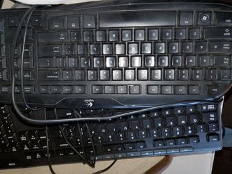 Keyboards, cables, power supply, mouse