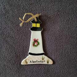 3/$10 🌟 Nantucket Lighthouse Holiday Christmas Ornament