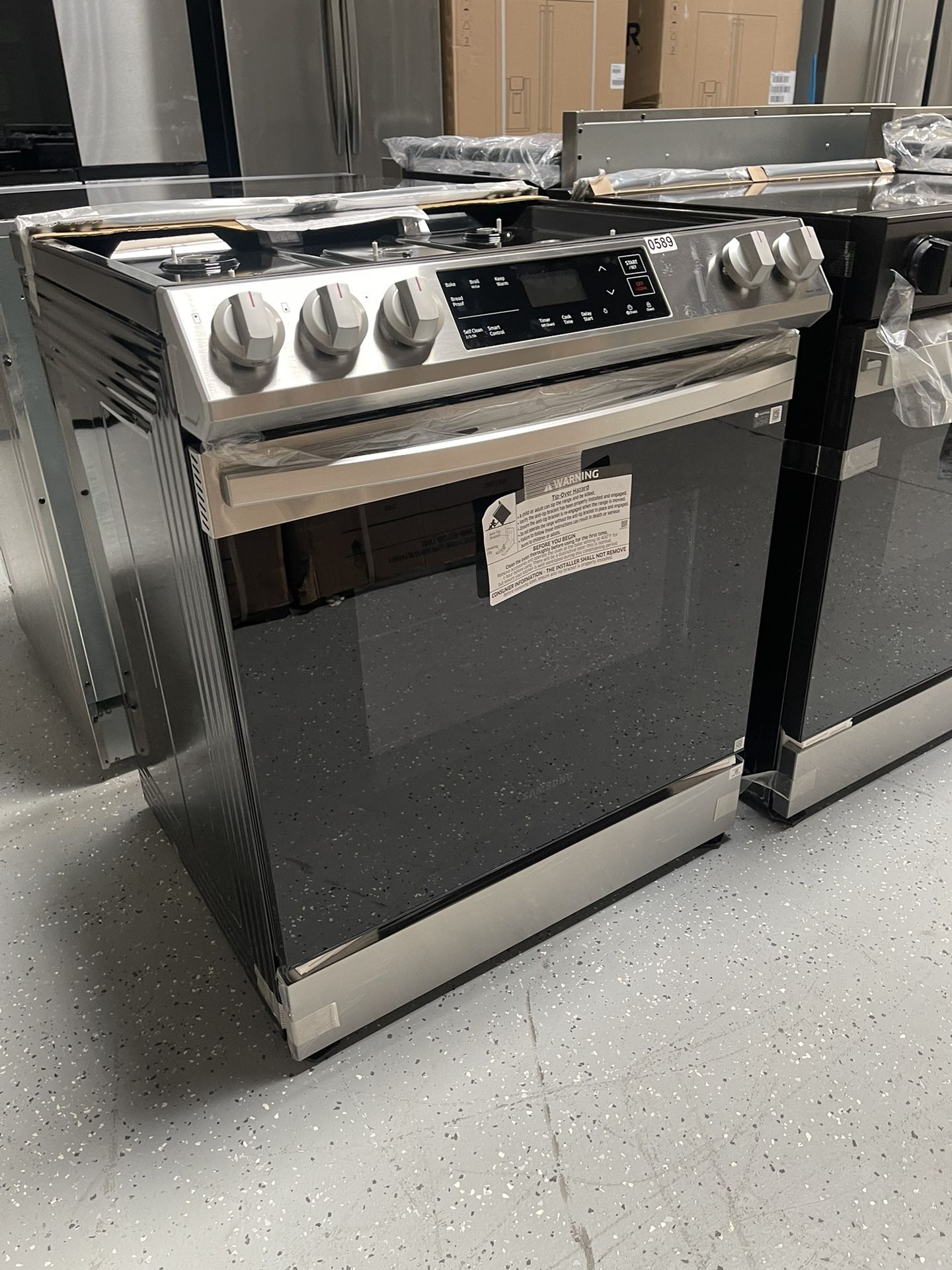 Samsung Slide In Gas Stove 30’