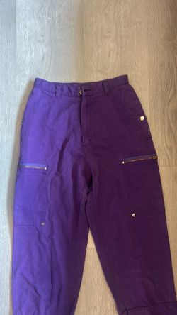 Purple Zipper Pants (s/xs)