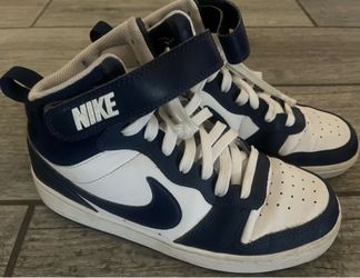 Youth Size 6 Blue and White Nikes