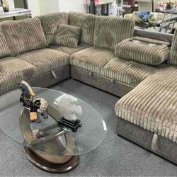 OVERSIZED SMART FLUFFY SLEEPER SECTIONAL $1695 !
