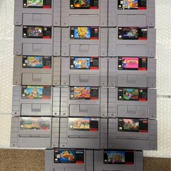 Súper Nintendo Games