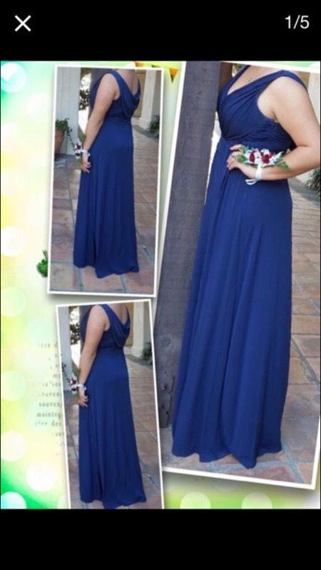 •SANGRIA PROM DRESS