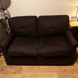 Twin Sleeper Sofa. Convertible Couch To Bed With Outlet.