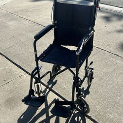 Foldable Adult Wheel Chair For $60