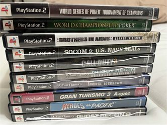 5 ps2 games