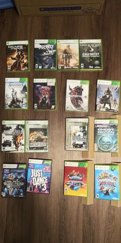 Xbox 360 games shooting and dancing games