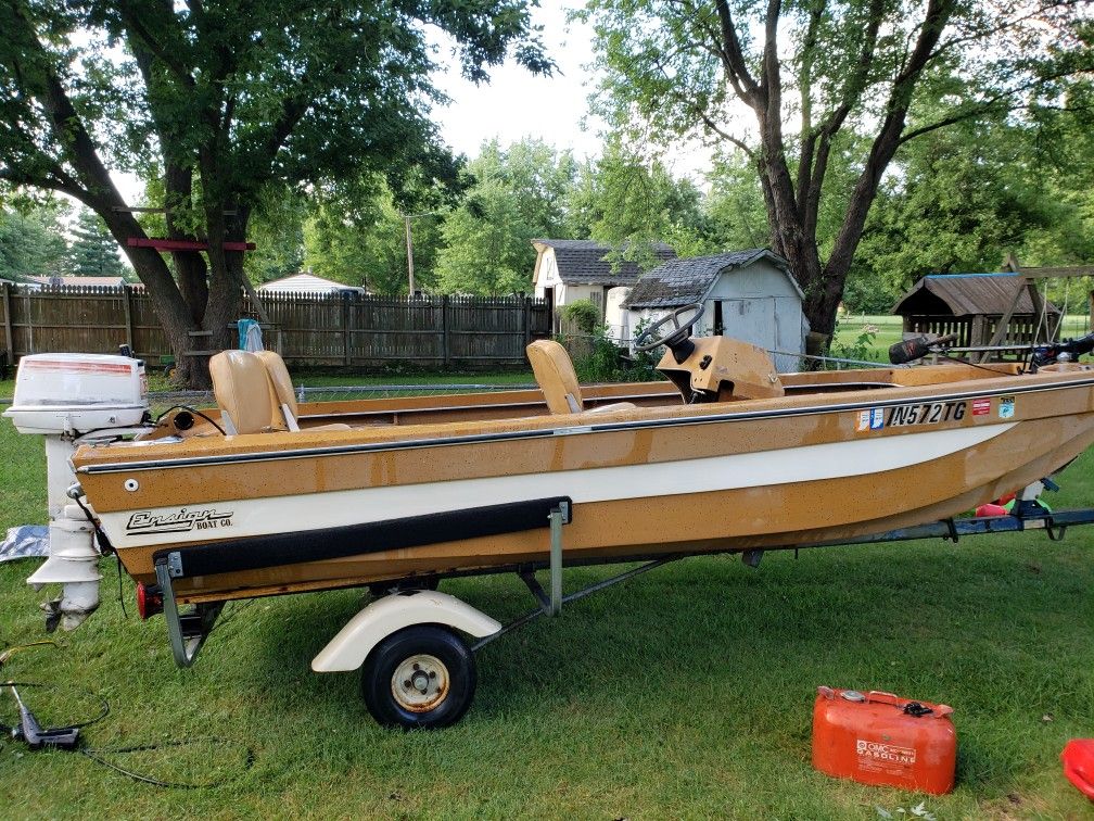 16 foot bass boat for sale or trade