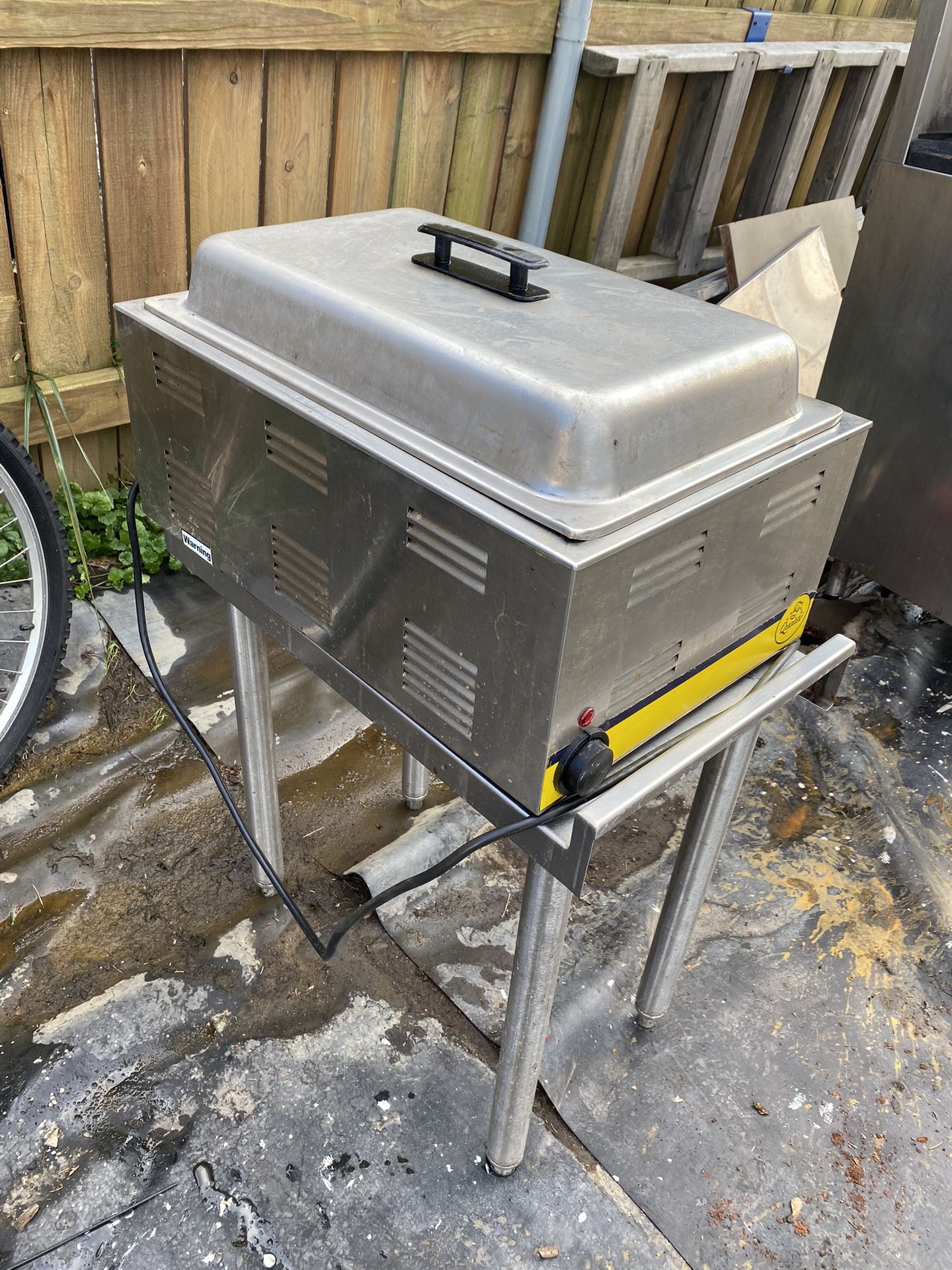 Steam Table Come With Table . Used