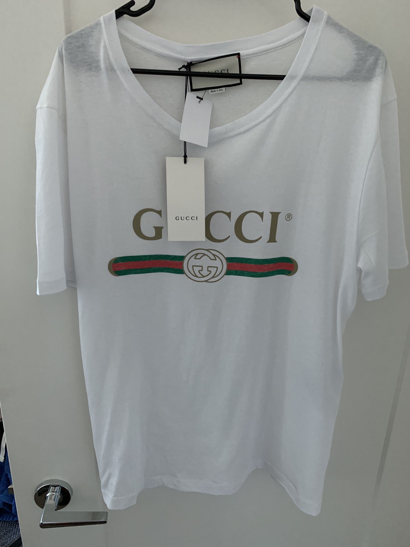 Gucci Men’s classic white shirt