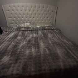 king size bed frame ( matress not included )