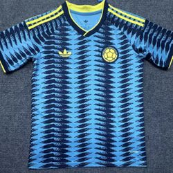 Colombia Camisa Azul Del mundial
