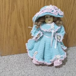 Hand Made Porcelain doll.