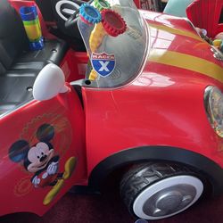 Mickey Mouse car