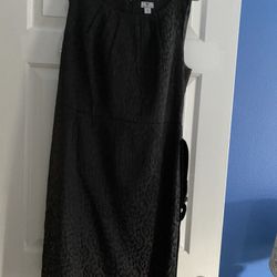 Black Dress With Belt