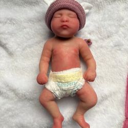 Mini Silicone Baby Doll