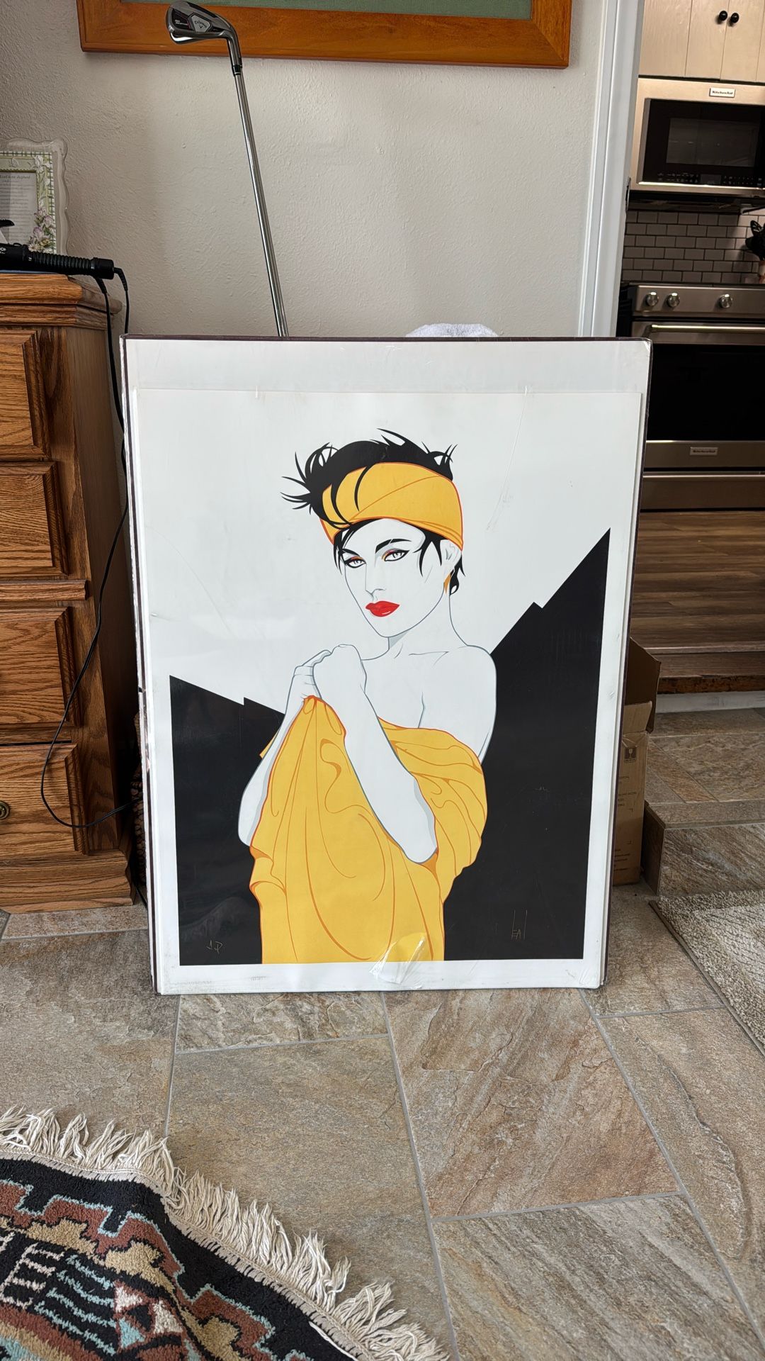 STEVE LEAL “ YELLOW BANDANA” ARTIST PROOF & SIGNED