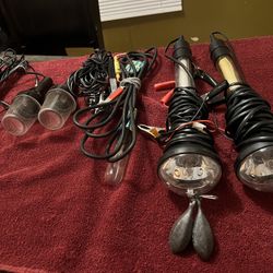 Vintage Underwater Fishing Lights 