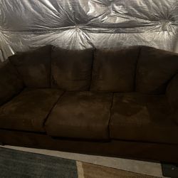 Brown Couch Set    $600