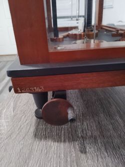 Pesa analítica 1859