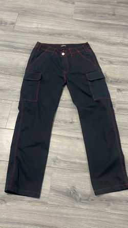 True Religion Black and Red Pants, 32
