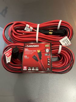 Husky 50in extension cords