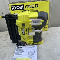 RYOBI ONE+ 18V Cordless AirStrike 18-Gauge Brad Nailer (Tool Only)