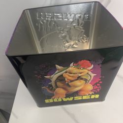 Mario Galaxy Popcorn Tin