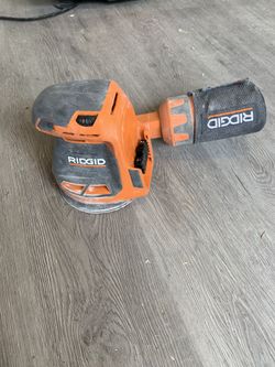 Ridgid orbital sander