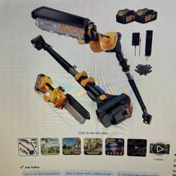 AVADA 2 In 1 Cordless Pole/string Saw