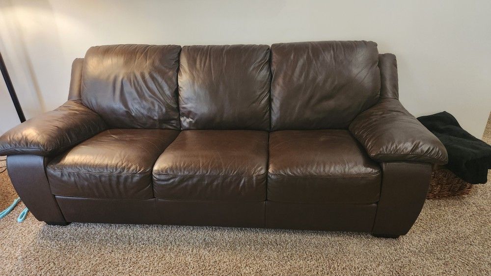 Leather Couches - 2