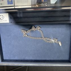 🚨🚨🚨 Real Silver Diamond 💎 Cubin Link Chain ⛓️‍💥 