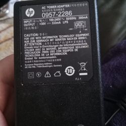 Ac Power Adapter For HP Printer Used