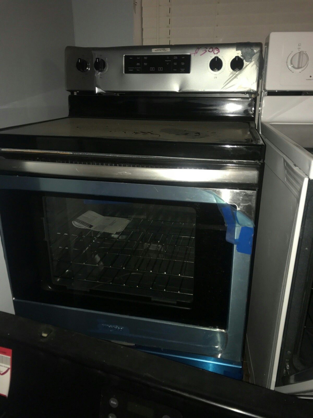 Brand new scratch and dent electric range