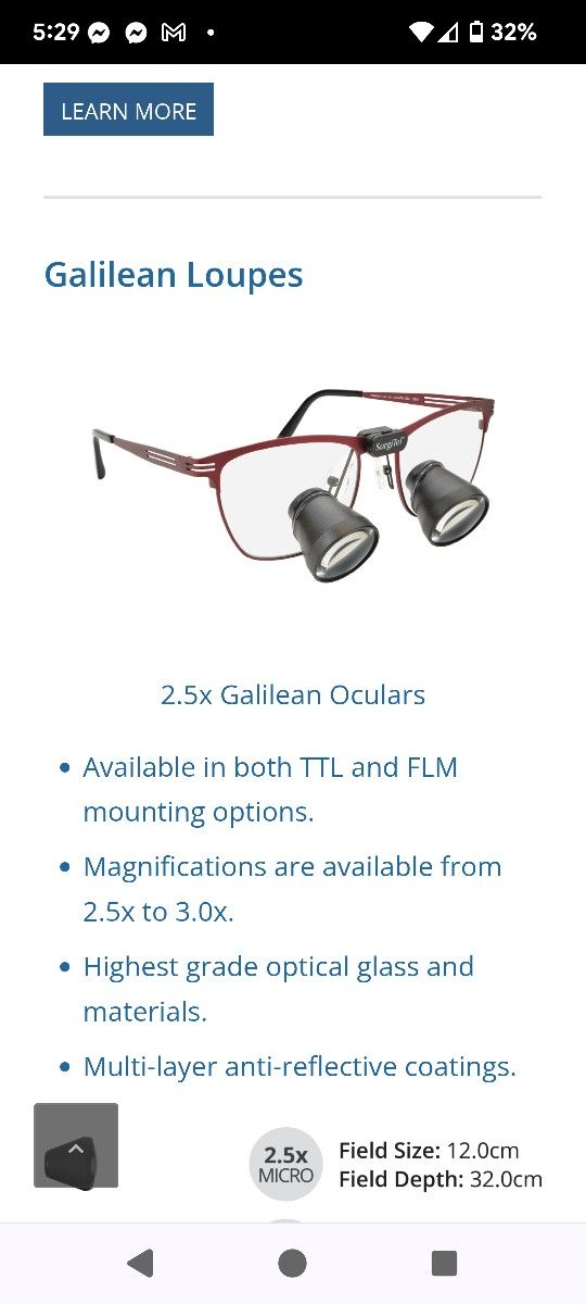 Glasses With Magnifiers