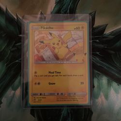 Pikachu Holo Card