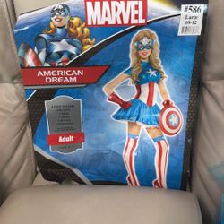 Halloween Costume- American Dream Girl ADULT