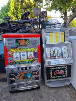 Vintage slot machines untested selling as is