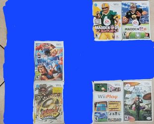 NINTENDO Wii GAMES