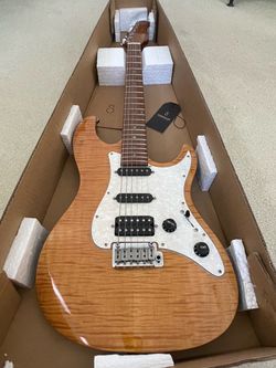 Sire Larry Carlton S7 FM Electric Guitar – Flame Maple Top