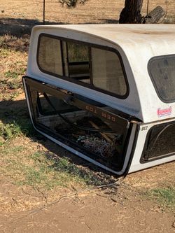 Two camper shells for a truck