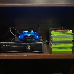 Xbox 360 blue controller works and perfectly