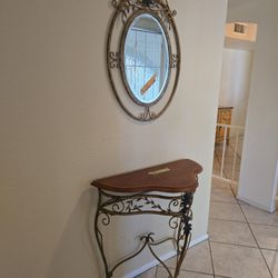 Table With Mirror 