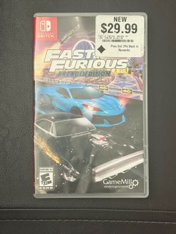 Nintendo Switch Fast & Furious Game