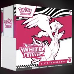 Pokémon White Flare Elite Trainer Box (ETB) – Brand New Sealed