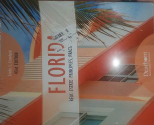 Florida Real Estate Principles Practices Book 43rd Edition