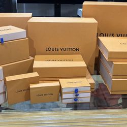 Authentic Louis Vuitton Empty Boxes